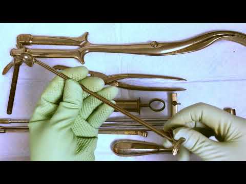 LATEX & RUBBER GLOVES 💉🩺 Vintage medical equipment and tools [[ASMR]]