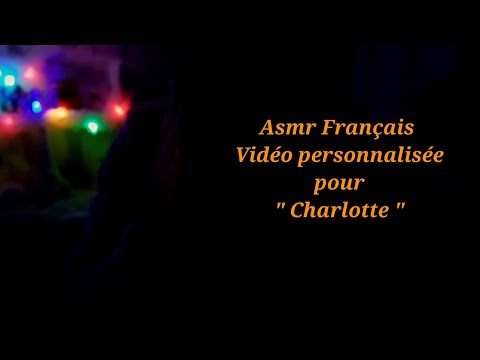 #Asmr Français, Vidéo personnalisée pour "Charlotte" Massage crânien sur mon Blue Yeti