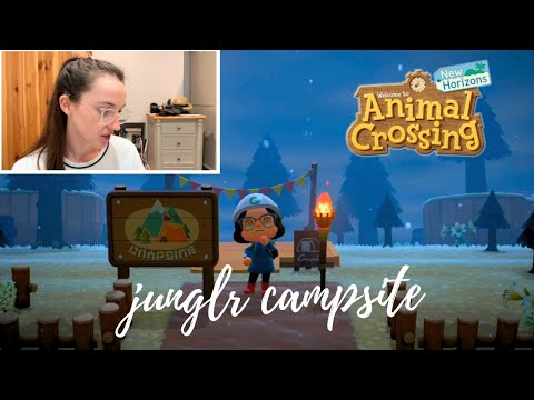 Jungle Campsite… ASMR Gameplay Animal Crossing New Horizons 🌱