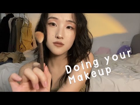 【ASMR】Let me to do your makeup | CUT CREASE makeup