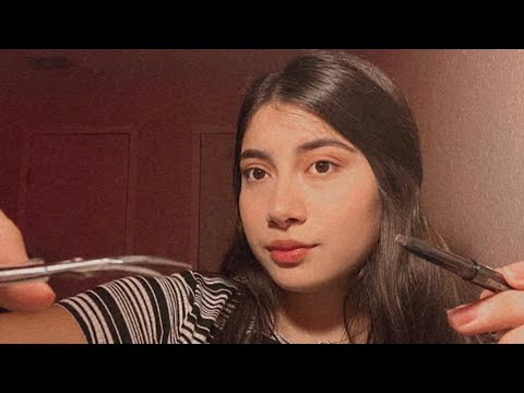 ASMR | doing your eyebrows