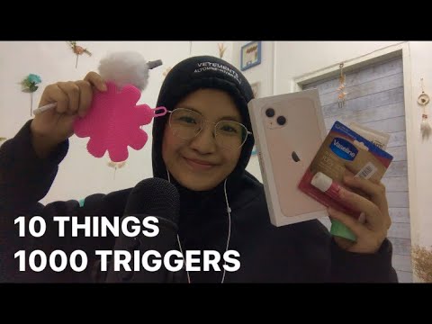 ASMR 10 Random Things ~lot of tinglessssss~