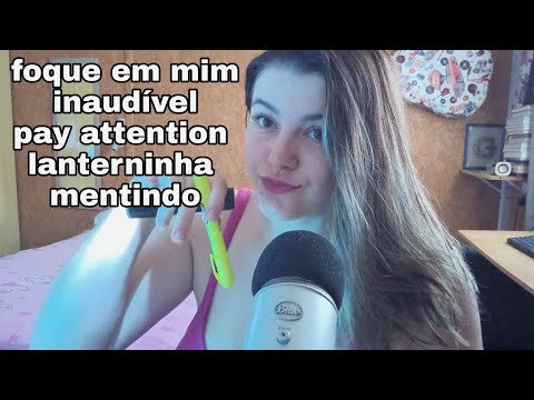 asmr • siga minhas instruções e foque em mim!