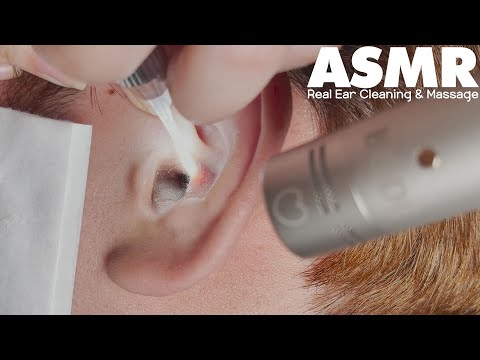 ASMR🌙 좌우 구분이 확실한 귀청소와 귀마사지ㅣReal Ear Cleaning & Massage