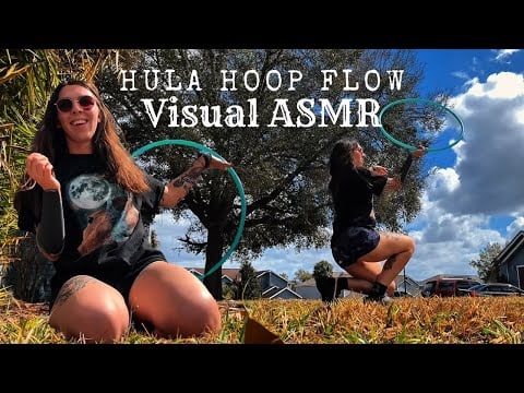 Hula Hoop Practice ASMR ☀️ Moved to Florida