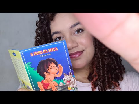 ASMR: LENDO PARA VOCÊ DORMIR 💖💖