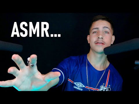 ASMR CARINHO NO SEU ROSTO, SUSSURROS E SONS COM A BOCA