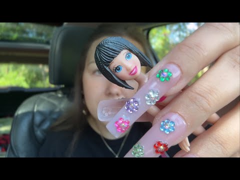 asmr/ xl nails, whispering, + tapping for ultimate tingles✨🥰