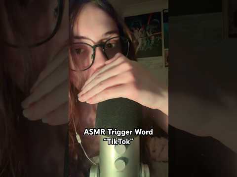 Using “TikTok” as an ASMR trigger word #asmr #mouthwhisper #triggerwords #tiktok #mouthsounds