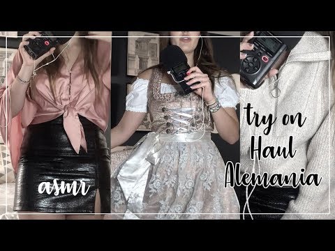 ASMR - TRY ON HAUL de mis compras en Alemania!