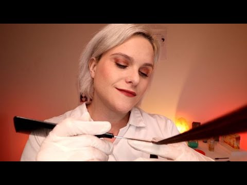 ASMR Trichologist Hair & Scalp Exam: Alopecia, Hair Loss & Thinning