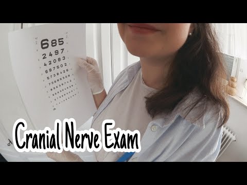 ASMR - CRANIAL NERVE EXAM ROLEPLAY - german/deutsch