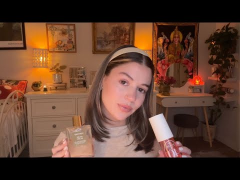 asmr my perfume collection °❀⋆.ೃ࿔*:･ lotss of tapping & scratching