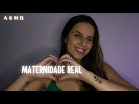 ASMR CONVERSANDO COM VOCÊ | um bate papo sobre maternidade, minha experiência 🤍