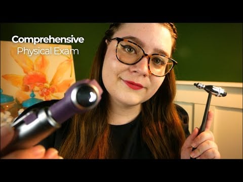 Comprehensive Physical Exam (Cranial Nerve Tests, Ear Exam, Neuro Exam) 🩺 Medical ASMR Roleplay