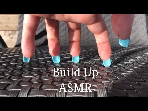 Build Up Tapping, Scratching & Camera Tapping ASMR On Different Textures