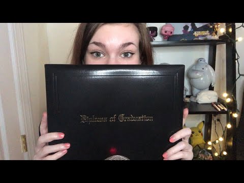 ASMR | Graduation Triggers 👩‍🎓 | Tapping, Scratching, Rambling, etc.