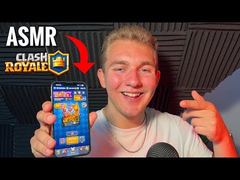 ASMR Playing Clash Royale
