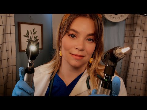 ASMR Head to Toe Full Body Check-up | Getting Your Flu Shot | Medical Roleplay