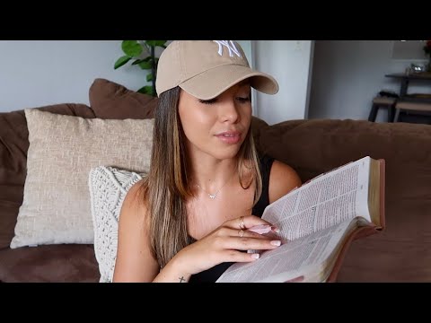 ASMR - Bible Study | Whisper Reading | Writing & Page Turning