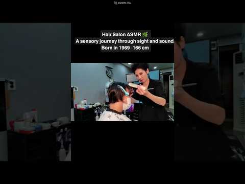 미용실ASMR 시각과청각의 활성화 #숏컷 Hair salon ASMR visual and auditory activation #Shortcut