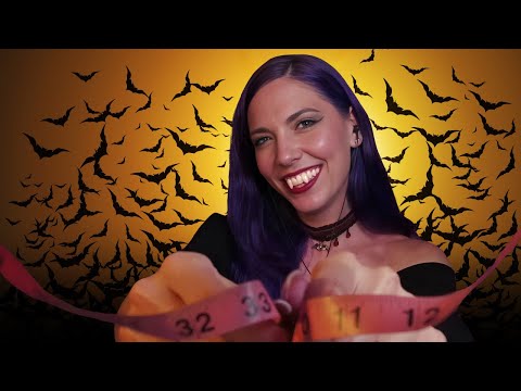 ASMR Vampire Roleplay - Face Measuring, Personal Attention, & Whispered Instructions