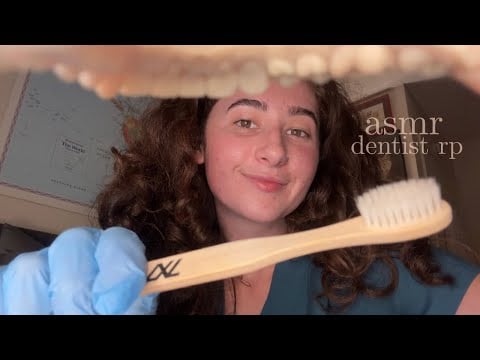 ASMR ~ Dentist's Office RP  🦷🪥👩‍⚕️ (whispered, typing, writing, subtle gum chewing)