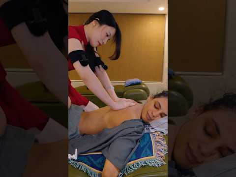 ASMR: Insane Jade 007 Barbershop Full Service Massage #shorts
