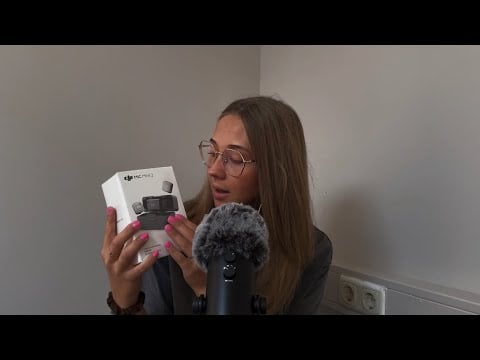 Dutch ASMR| DJI Mini mic unboxing📦🤍🫶🏼