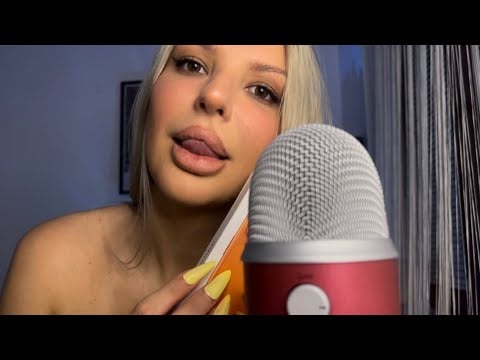 ASMR 1 Hour of Mouth Sounds 💫 Extra Clicky and Tingly w/ Tapping 
