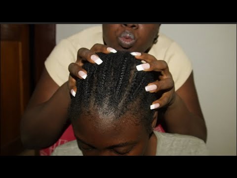 ASMR Relaxing Scalp Scratching, Head Massage & Gum Chewing For Sleep ​⁠@ASMRJuniee