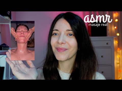 ASMR | Me hacen una LIMPIEZA facial y un MASAJE