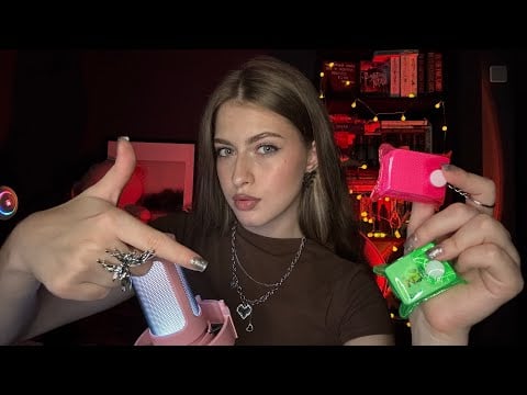 ASMR Follow My Instructions •☆• random triggers, flashlight, personal attention