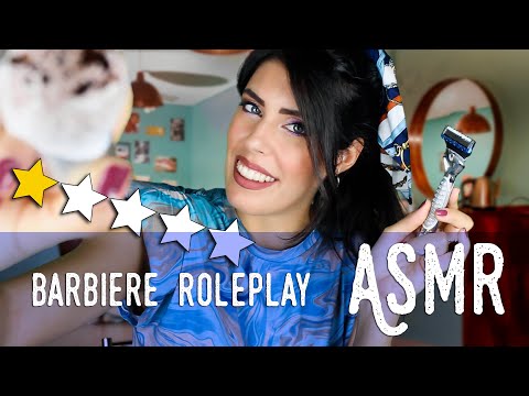 ASMR ita - 💈 BARBIERE MENO VOTATO TI FA LA BARBA • ROLEPLAY