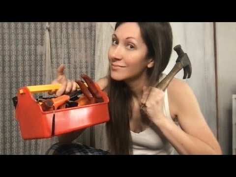 Someone call for A Tingle Technician? 🧰  ASMR | Personal attention, measuring, taping, plucking