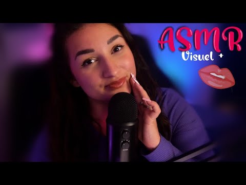 ASMR FRANCAIS : VISUEL ET BRUITS DE BOUCHE POUR UN MAX DE FRISSONS 😍