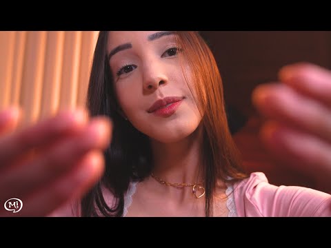 ASMR ✿ para pessoas EXTREMAMENTE cansadas (motivação, atenção pessoal e hand movements) ✿ 4K