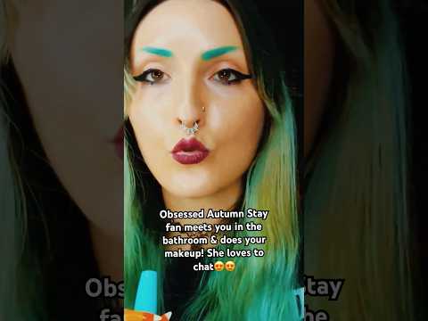 ⚰️GOTH GIRLS DO THE BEST MAKEUP Pt28⚰️ #asmr #gothvibes #asmrmakeup #asmrroleplay #tingles #beauty