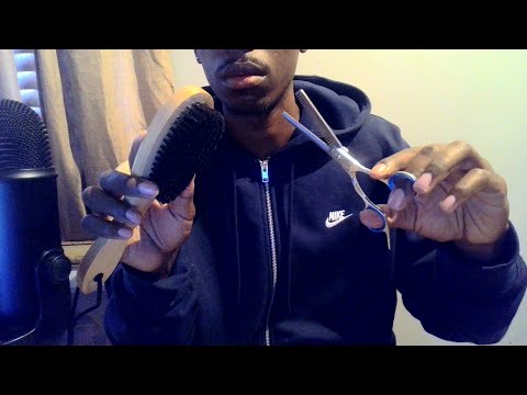 [ASMR] Roleplay | chill haircut appointment