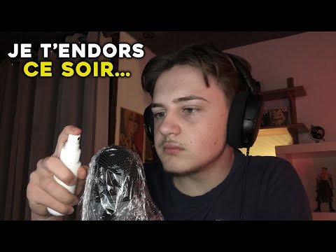 ASMR FRANÇAIS | Promis, je T'ENDORS ce soir... (fast tapping, pluie etc)