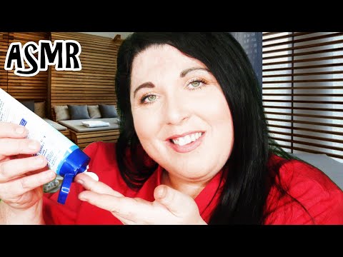 ASMR Spa Roleplay (With Music) (Face Massage, Hand Massage) (Gossip, Wet Sounds, Hand Movements)
