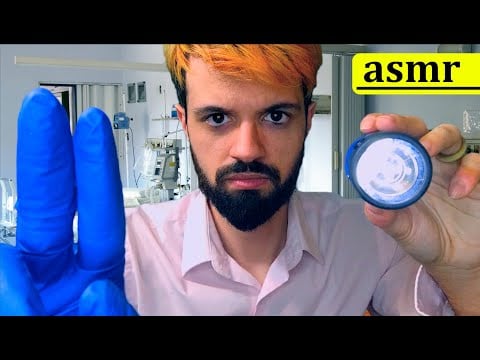 Médico de URGENCIAS | ASMR roleplay español, nervios craneales, chequeo
