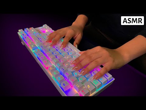 Sonidos de teclado/ Teclados mecánicos/Keyboard typing/ ASMR