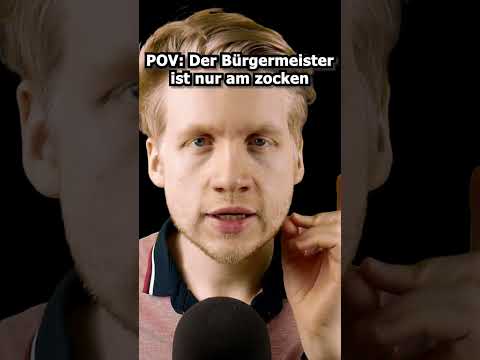 ASMR - POV: Der Bürgermeister ist nur am zocken! #shorts #asmr #roleplay #deutscheasmr