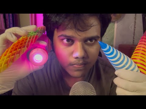 ASMR Fast Cranial Nerve Exam Compilation