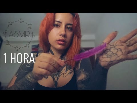 1 Hora de Pura Relajación: ASMR con Plumas y Susurros