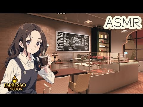 ASMR☕わんちゃんねこちゃんが入店可なカフェ経営🐕🐈🫶♥️ #espressotycoon
