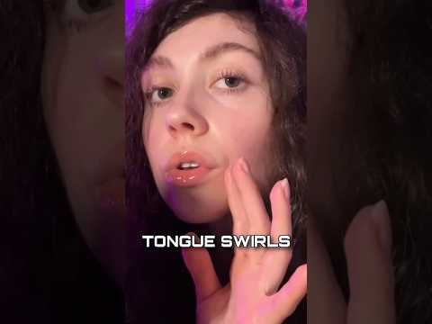 ASMR TONGUE SWIRLS #asmr #shorts