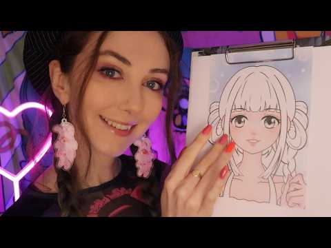 ASMR Creating Your New Anime Face