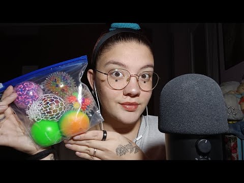 TINGLY SQUISHY STRESS BALLS😴😍💜 | ASMR ITA